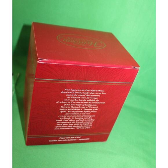 American Greetings Carlton Phantom Of The Opera All that The Phantom Asks 112 - Picture 5 of 9